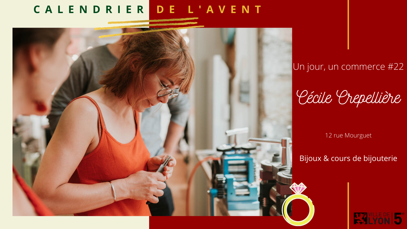 calendrier de l'avent commerçants vieux lyon cecile crepellière jour 22