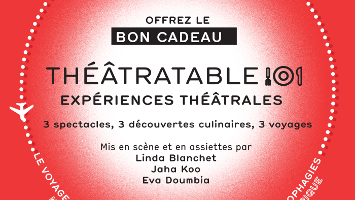 bon cadeau Théâtratable théâtre du point du jour