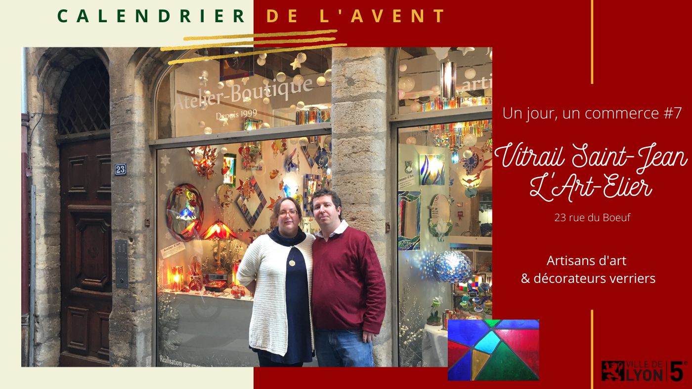 Calendrier de l'avent commerçants vieux lyon jour 7