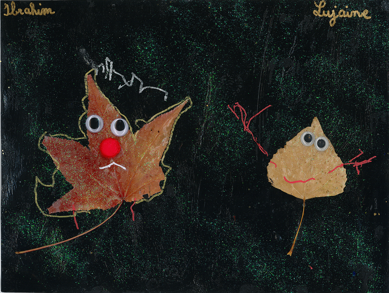 Dessin d'Ibrahim et Lujain, Ecole Fulchiron - 1 