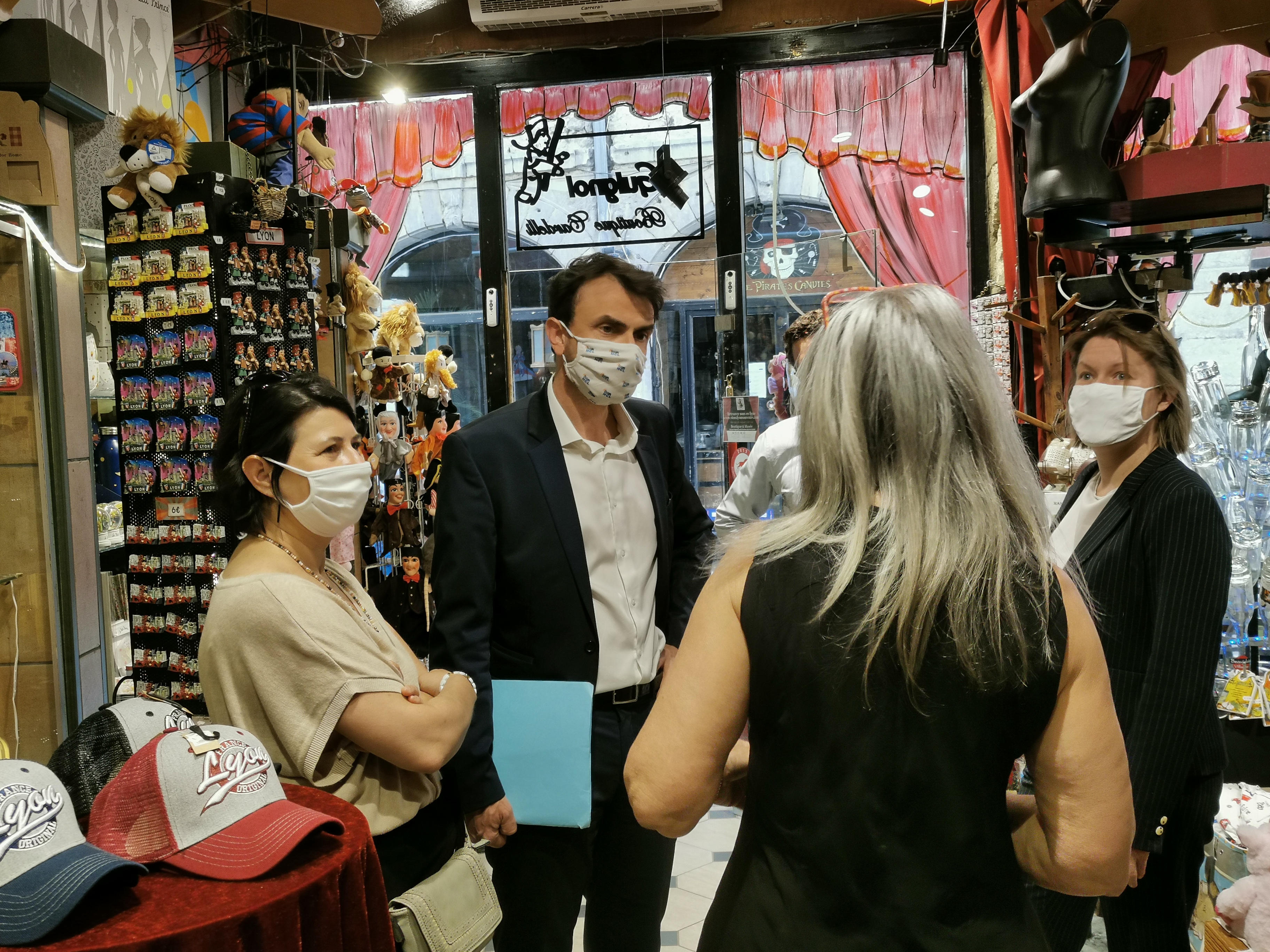 Visite commerçants vieux lyon doucet - 2 