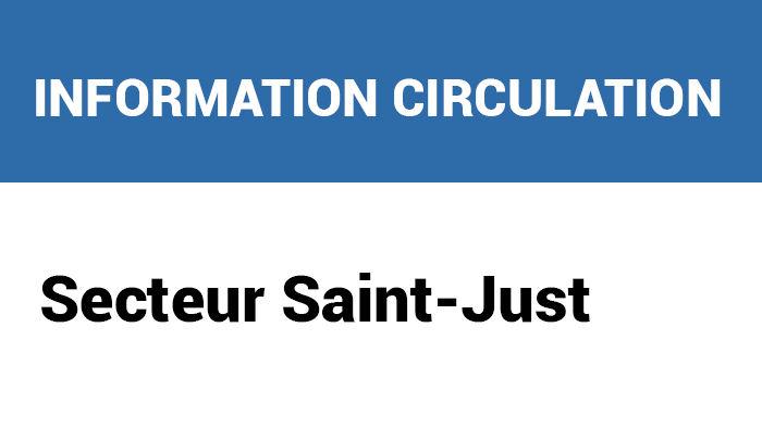 Information circulation Saint-Just