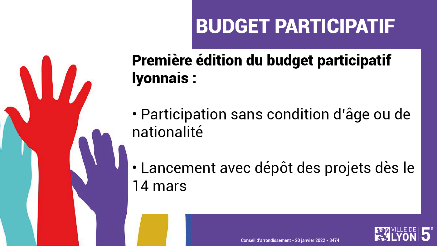 Conseil d'arrondissement lyon 5 20 janvier - 1 
