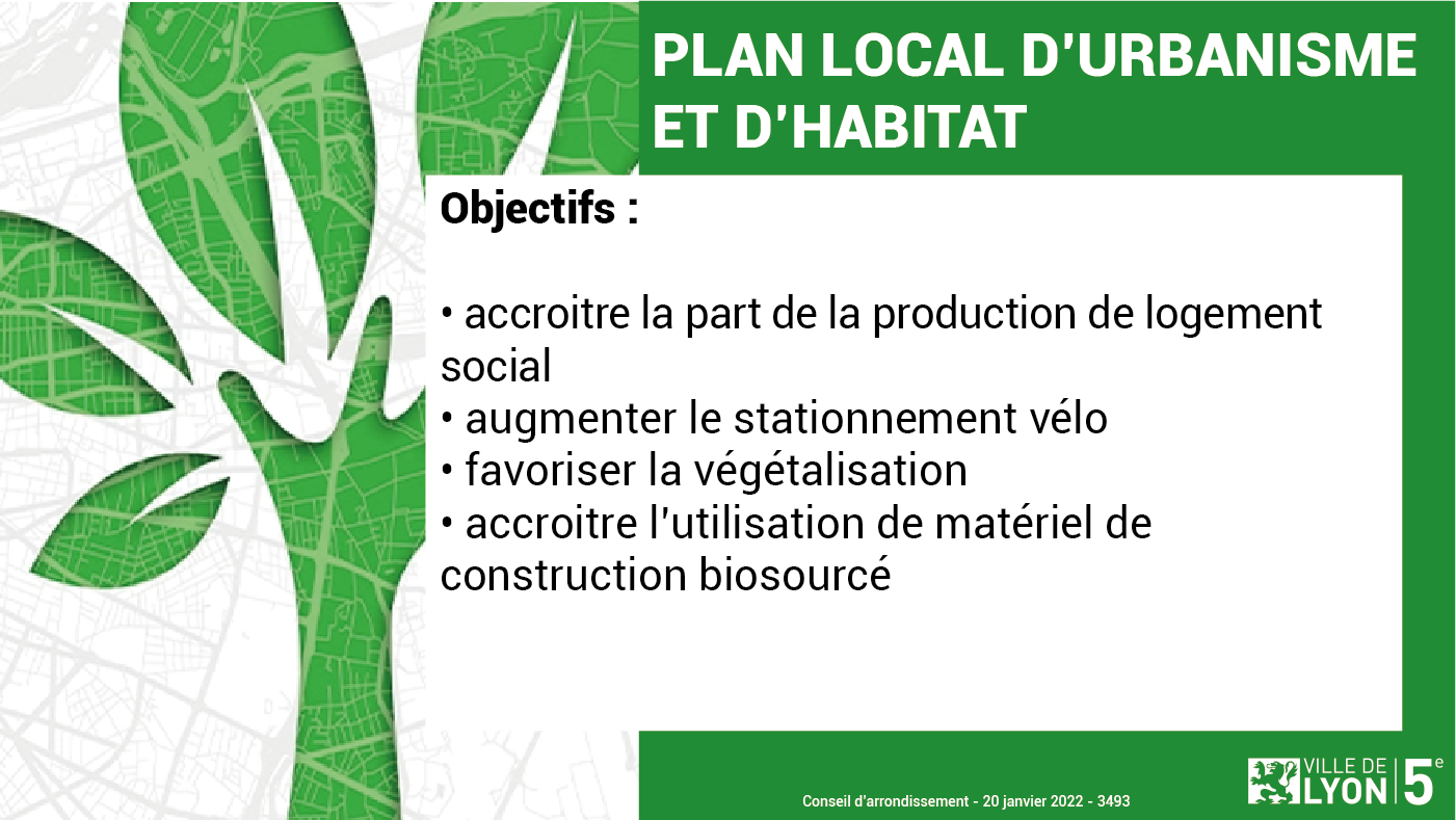 Conseil d'arrondissement lyon 5 20 janvier - 2 