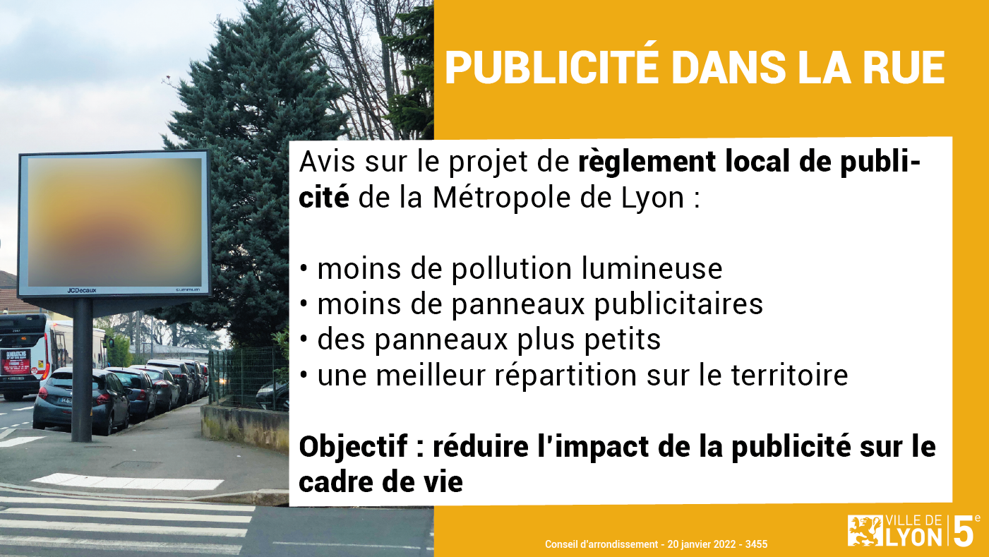 Conseil d'arrondissement lyon 5 20 janvier - 3 