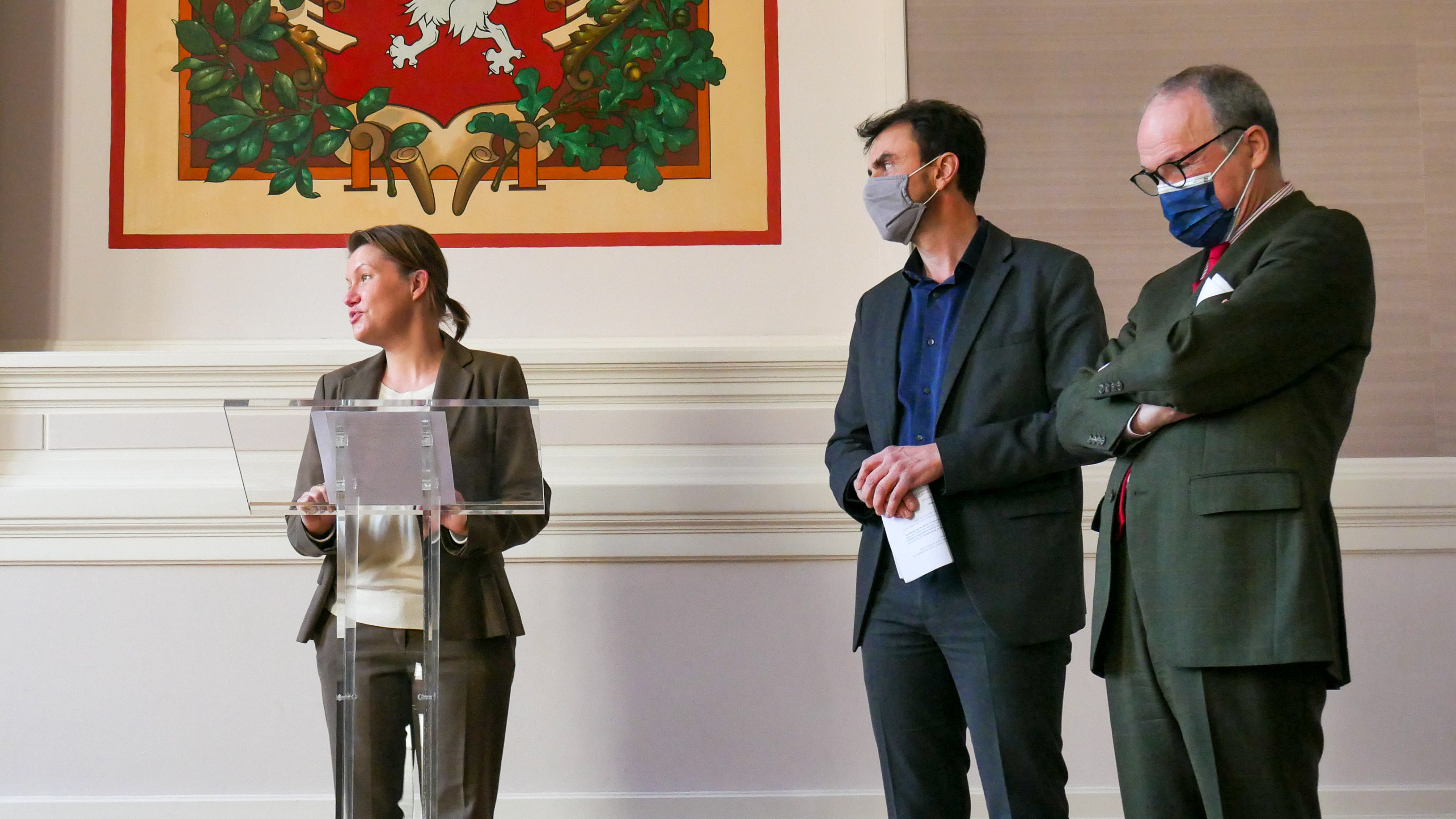 Remise de la médaille de la Ville de Lyon à F. Grandin - 2 