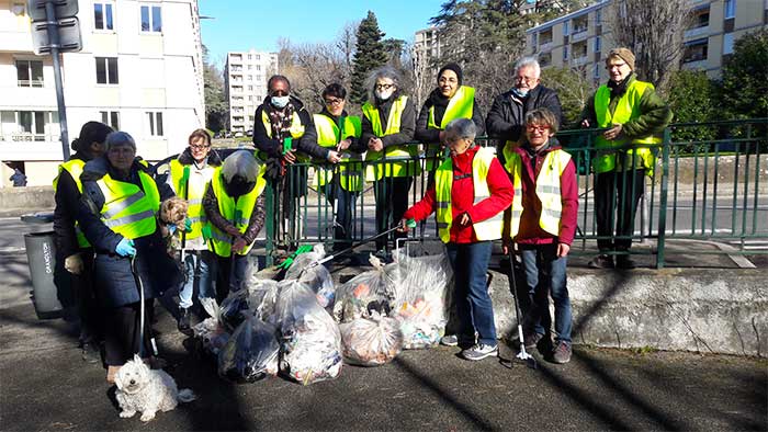 Voie verte propre Conseil de quartier Ménival