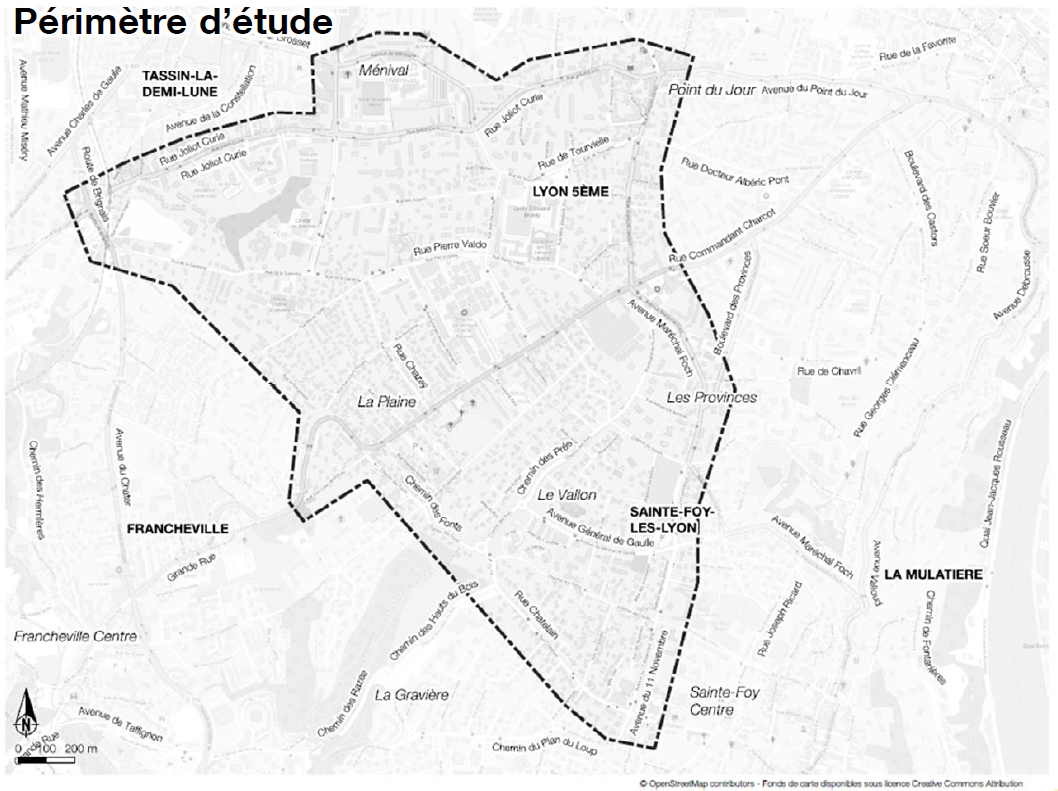 Périmètre étude Chantegrillet concertation métropole de lyon - 1 