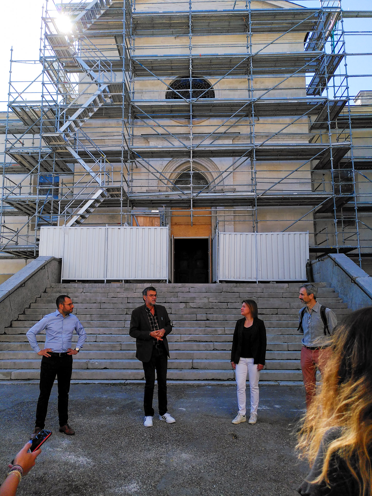 Visite chantier eglise saint-irenee mai 2022 - 3 