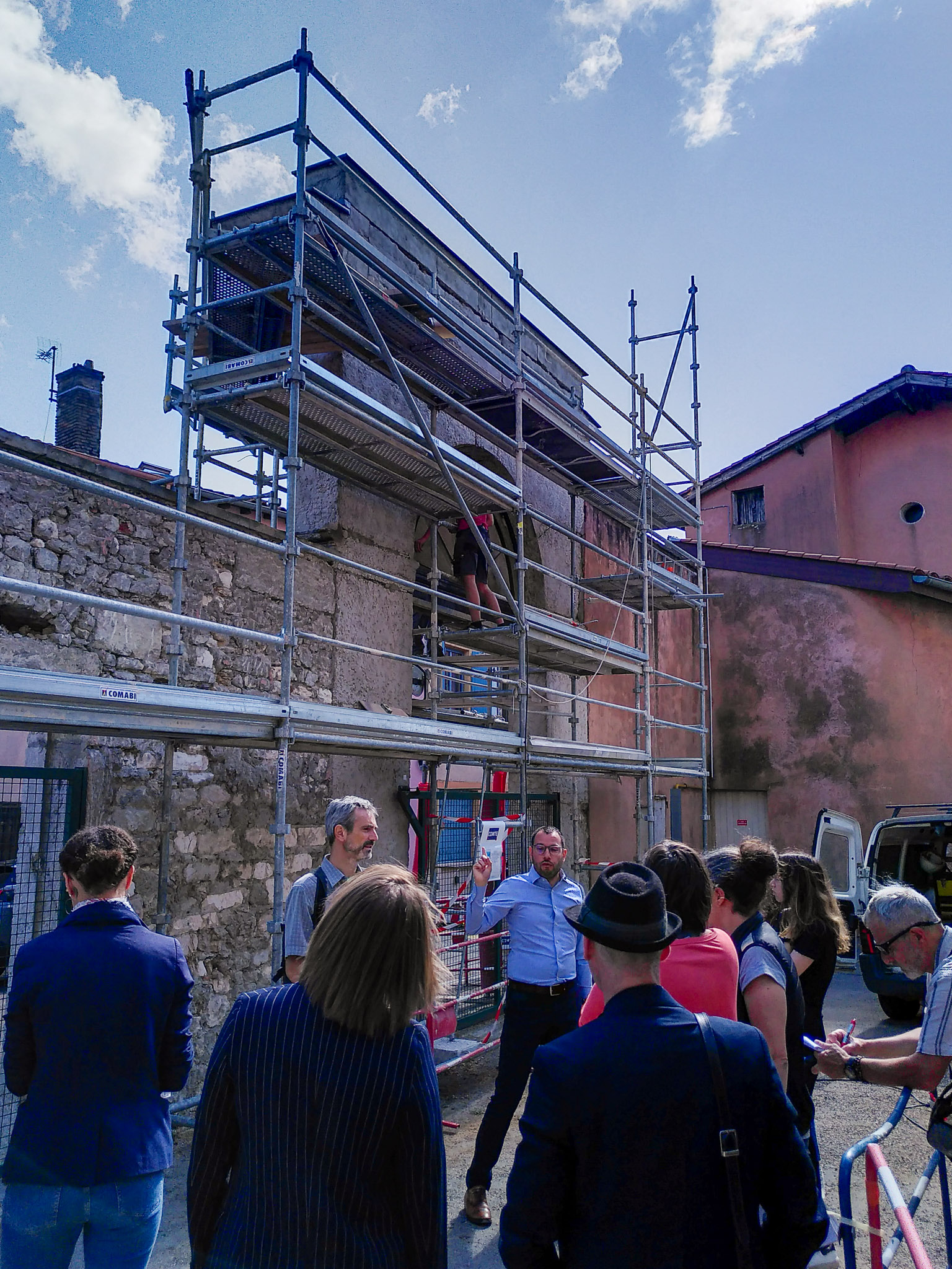 Visite chantier eglise saint-irenee mai 2022 - 4 