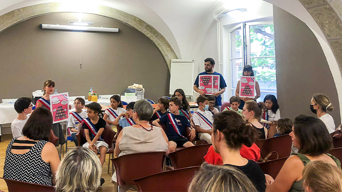 Cloture conseil d'arrondissement des enfants