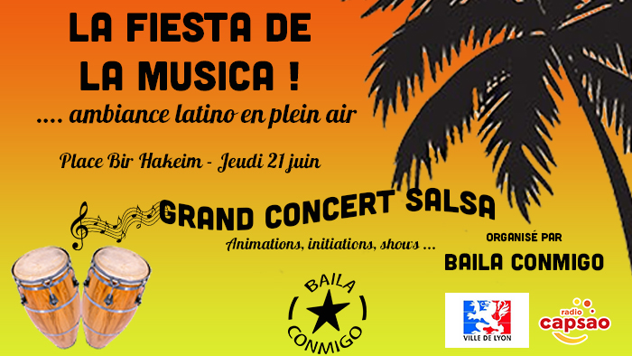 La fiesta de la musica avec Baila Conmigo