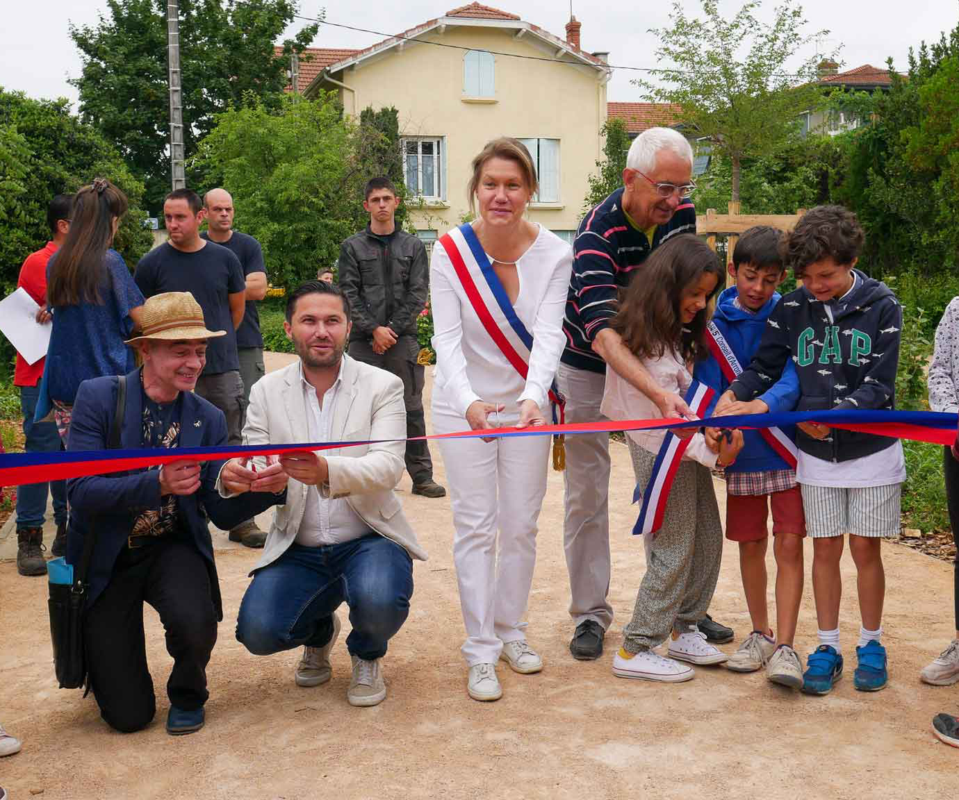 Square Chaillet inauguration découpe du ruban - 9 