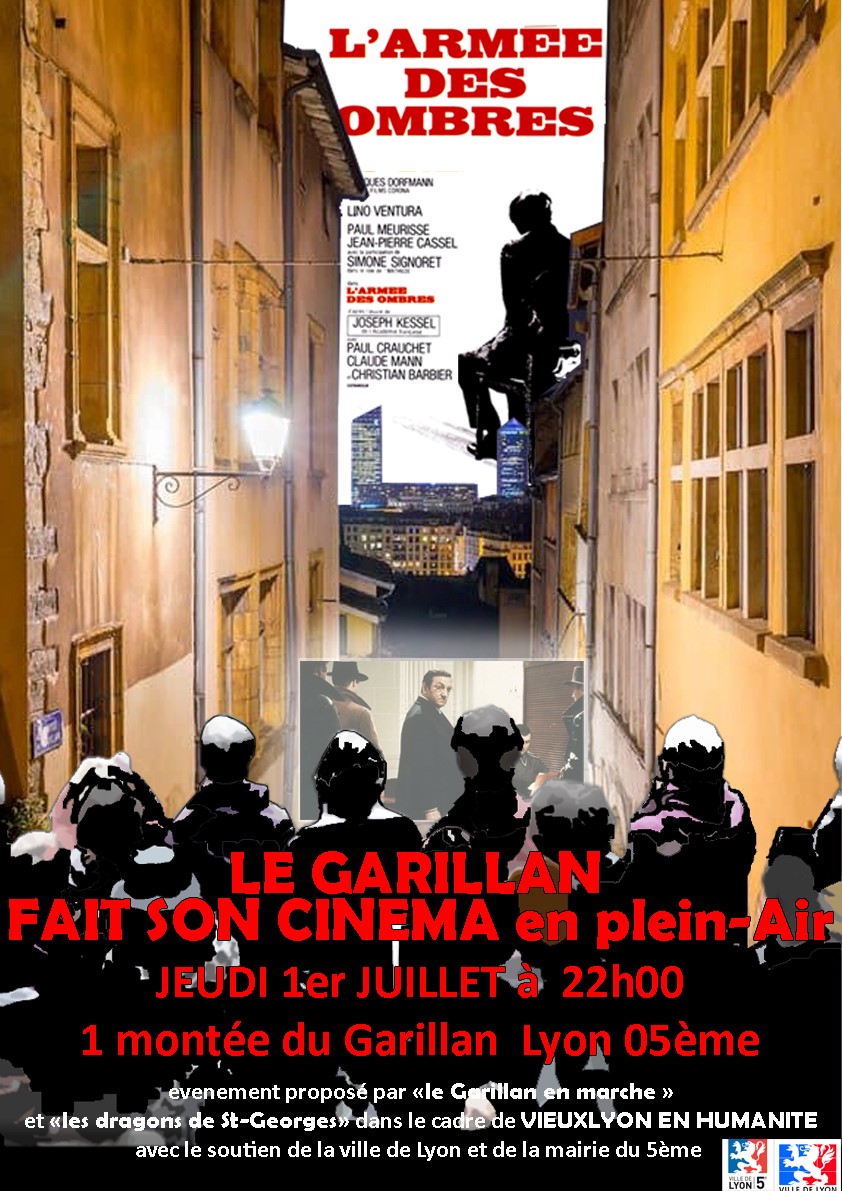 Cinéma plein air Vieux lyon en humanité
